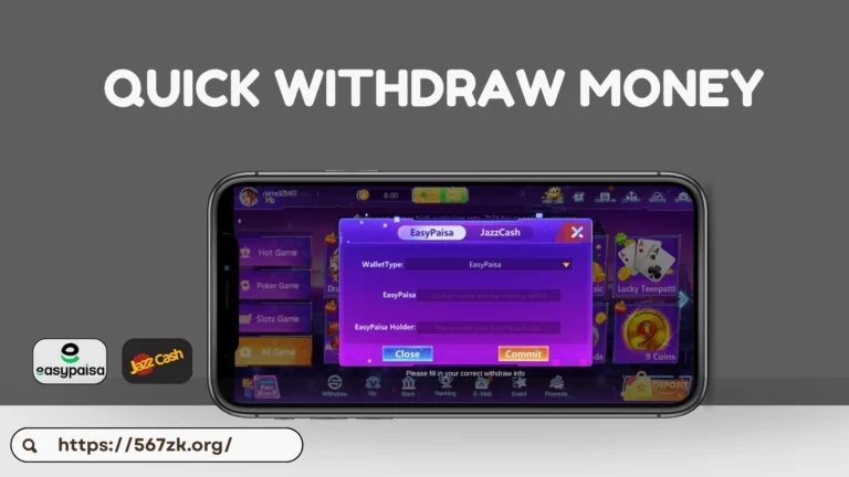 567 zk game withdraw